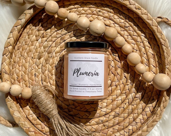 Plumeria Candle