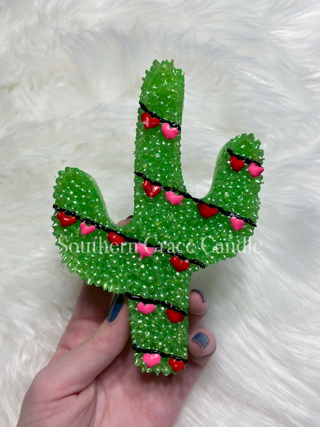 Heart Cactus Car Freshie Valentines Car Freshie Valentines Car Scent