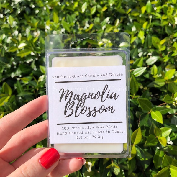 Magnolia Blossom Soy Blend Wax Melts | Magnolia Blossom Wax Melts | Magnolia Wax Melts | Floral Wax Melts | Summer Wax Melts | Magnolia