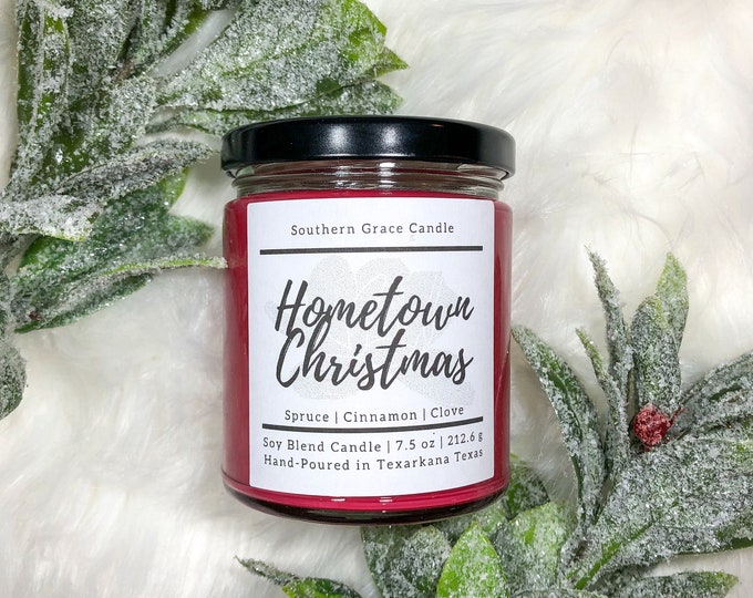 Hometown Christmas Candle