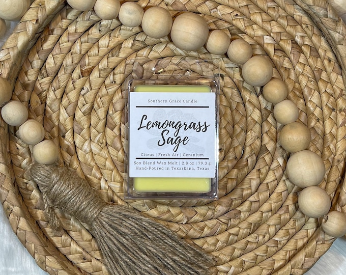 Lemongrass Sage Wax Melts