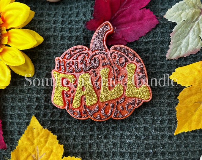 Hello Fall Pumpkin Freshie