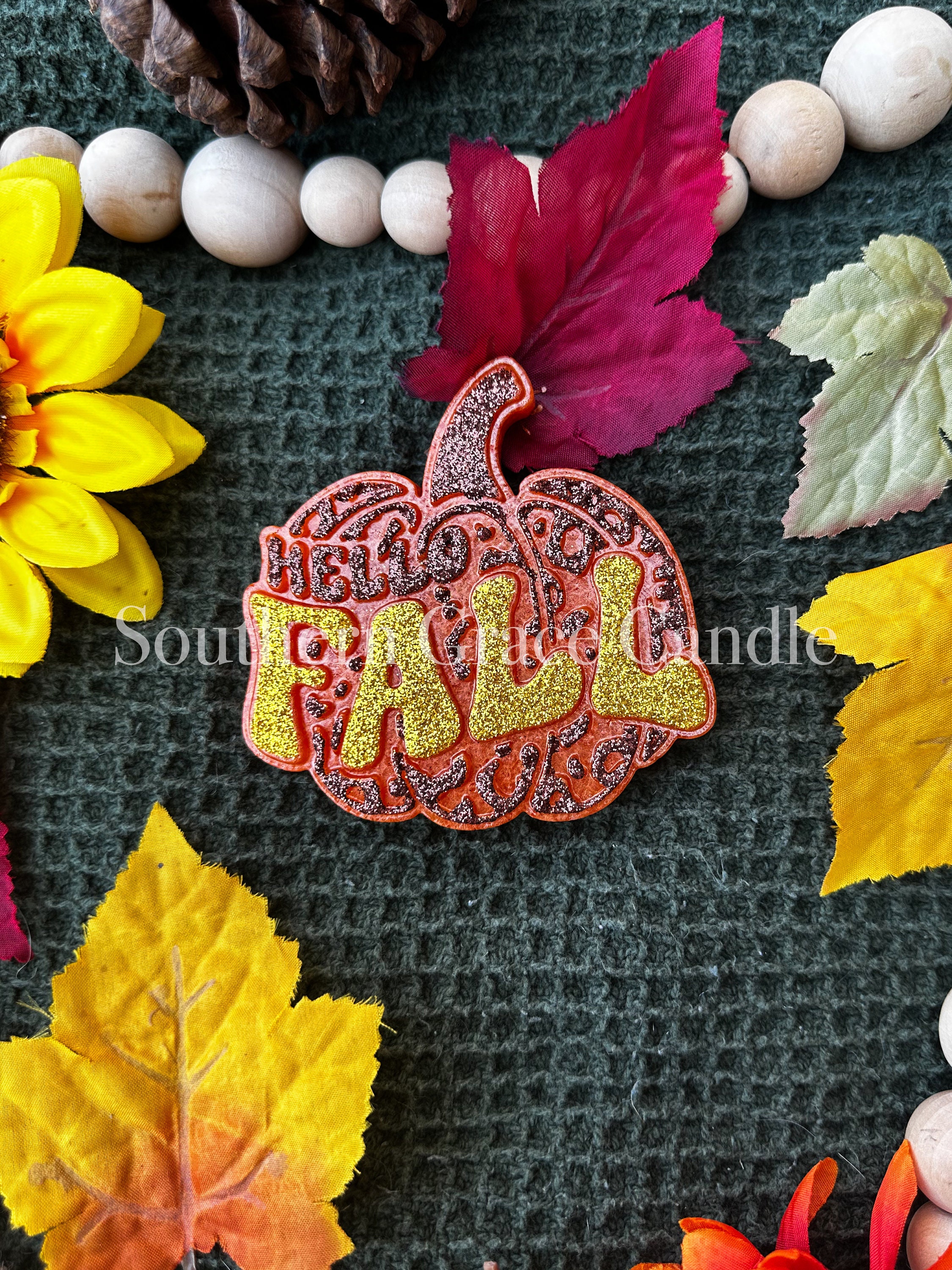 Fall Racoon Freshie Hello Fall Freshie | Pumpkin Freshie | Pumpkin Freshy | Hello Fall ...