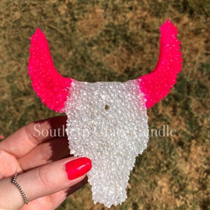 Bull Skull Car Freshie | Bull Skull Car Candle | Cow Head Car Freshie | Cow Skull Freshie | Boho Car Freshie | Bull Skull Freshie |