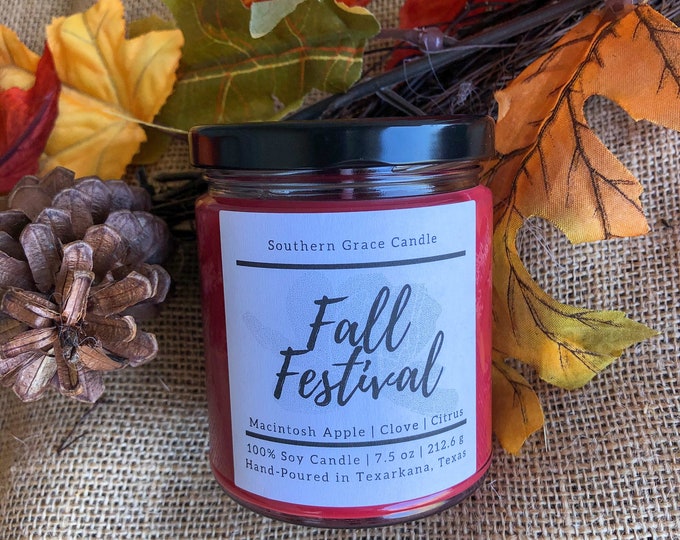 Fall Festival Soy Candle