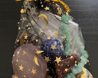 Crystal Mystery Grab Bag, Crystal Mystery Box, Crystal Scoop, Crystal Confetti