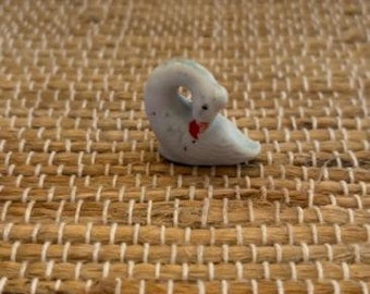 Vintage Mini Swan Figurine