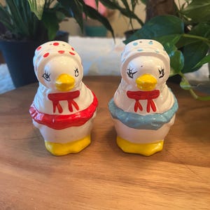 Hen Salt & Pepper Shakers