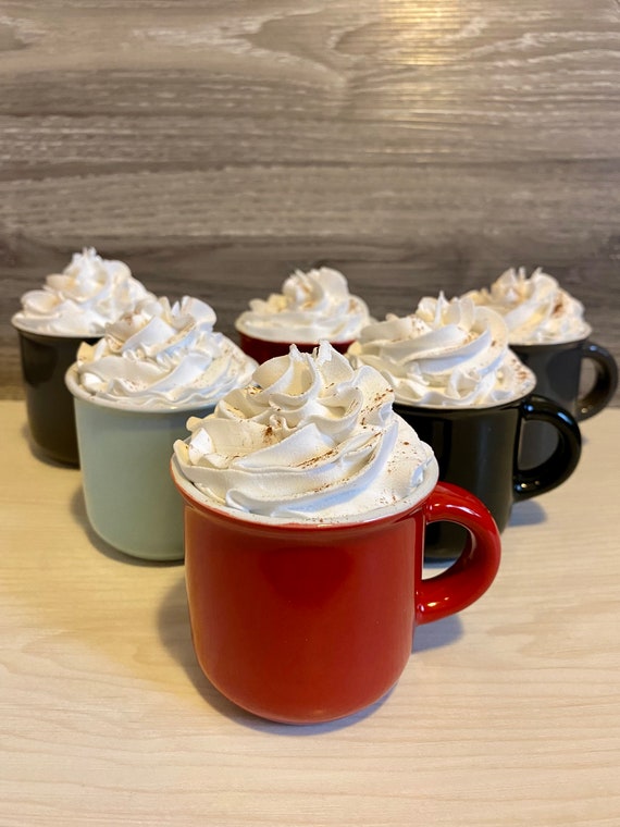 Mini Mugs espresso Mugs With Faux Whipped Cream Etsy