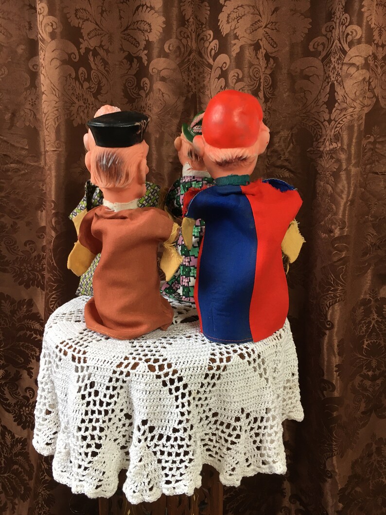 Glow Puppets Hand Puppets 4 Characters Puppets From the Etsy