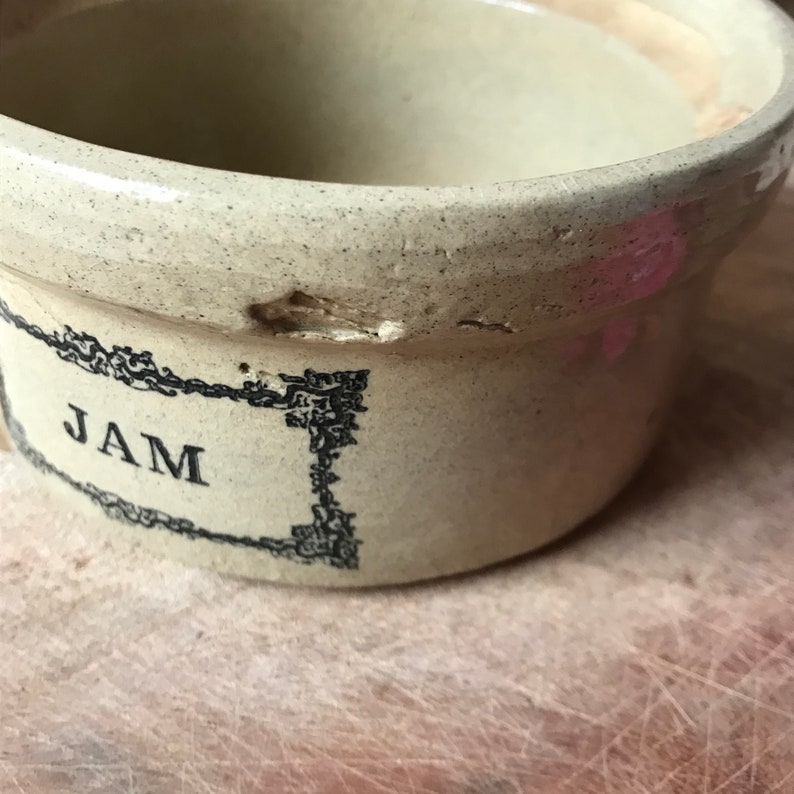 Vintage Moira Stoneware Crock Made in England Pottery Jam Jar Etsy