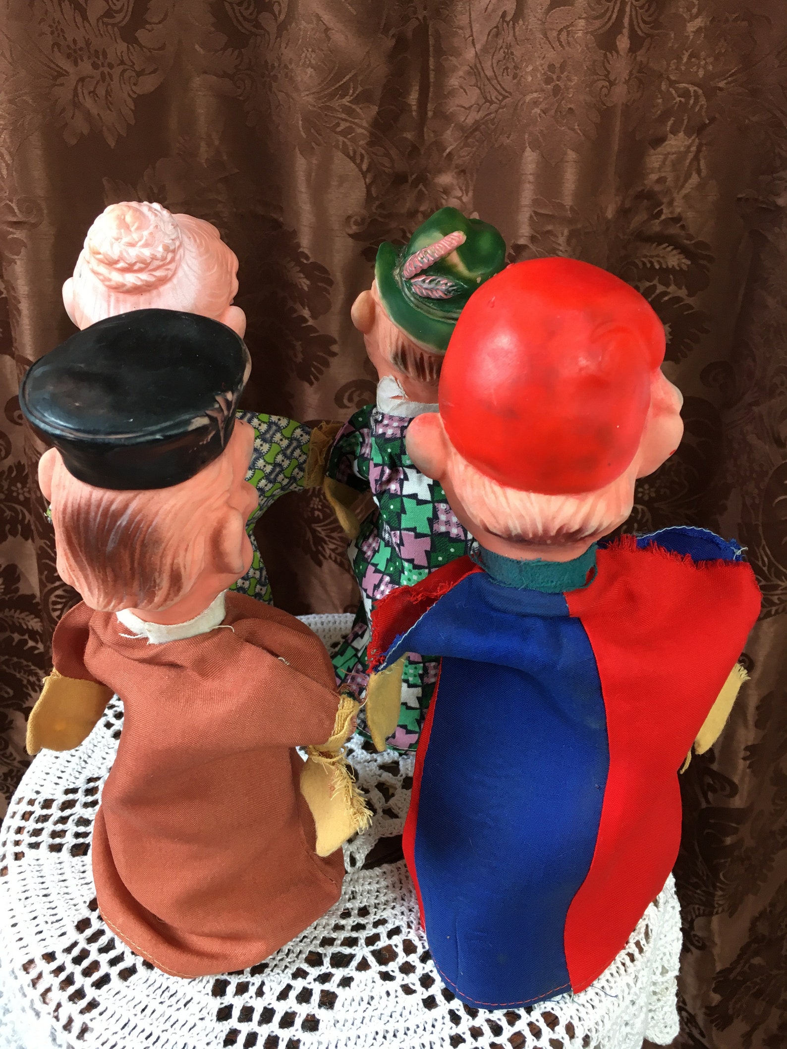 Glow Puppets Hand Puppets 4 Characters Puppets From the Etsy