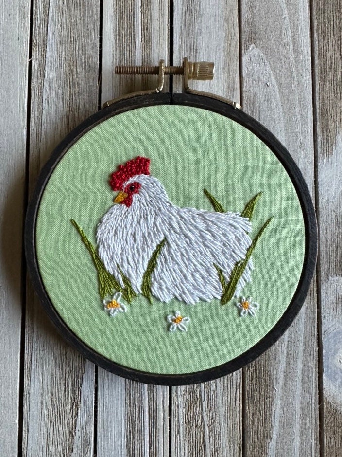 6 Hand Embroidery Kits for Beginners Beautiful Farm Decor Winter