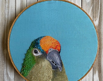 Do you want your very own Custom Hand Embroidery of a treasured Pet or animal Portrait, OOAK, Unique
