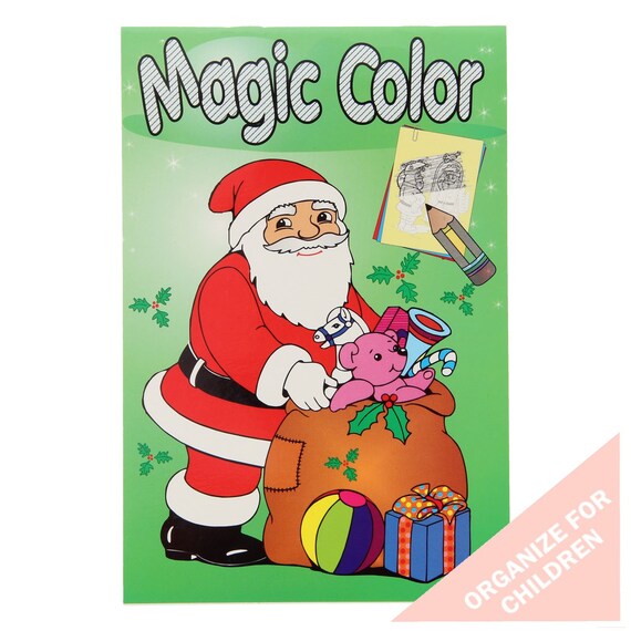 PRE ORDER Coloring Book for Children Christmas Etsy
