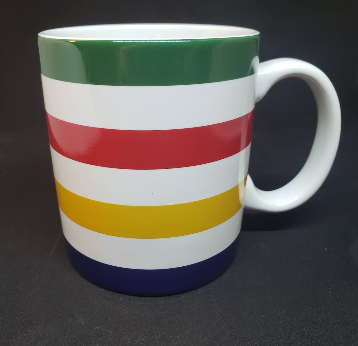 Vintage Hudsons Bay Company Coffee Mug Cup avec Iconic Etsy