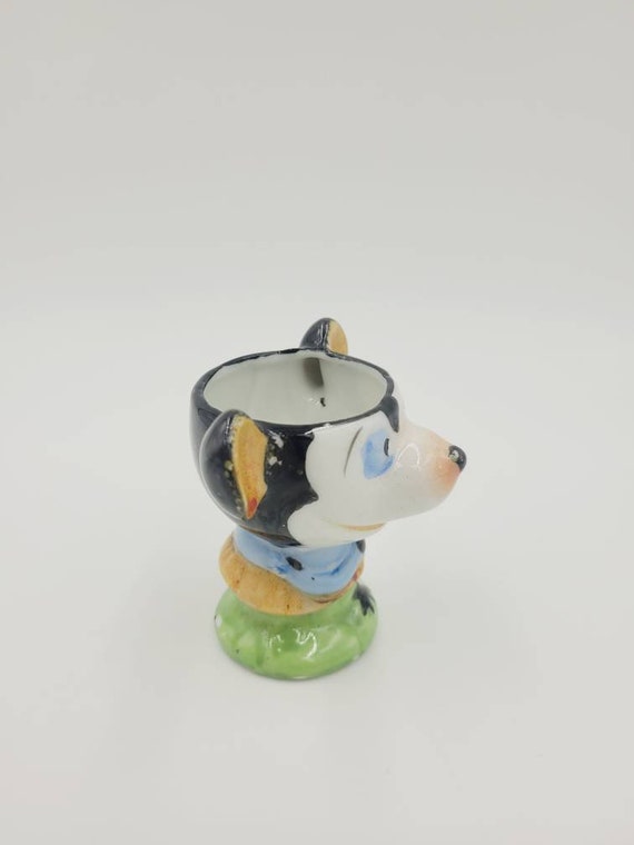 Vintage Kitsch Dog Egg Cup Vintage Kitsch Dog Egg Cup