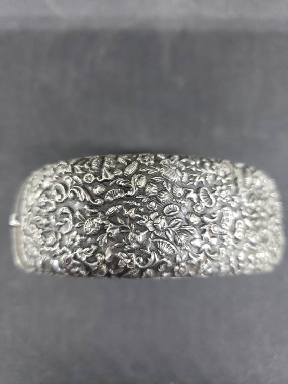 Vintage Sterling Silver Cuff Bracelet