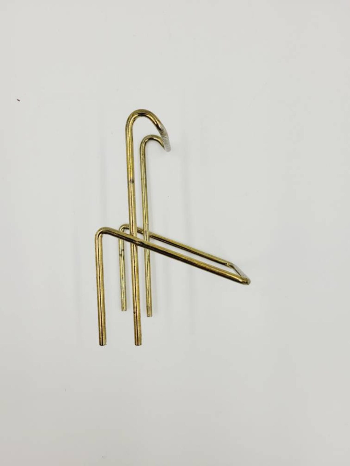 Vintage Chip and Dip Bracket in a Gold Tone Etsy