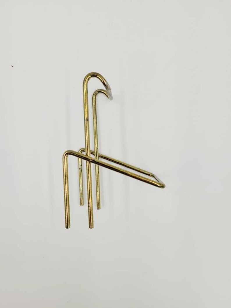 Vintage Chip and Dip Bracket in a Gold Tone Etsy