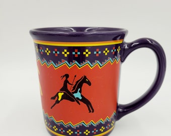 Pendleton Celebrate The Horse Legendary Collection Tribal Blanket Native American Mug Collectible Kitchen Decor