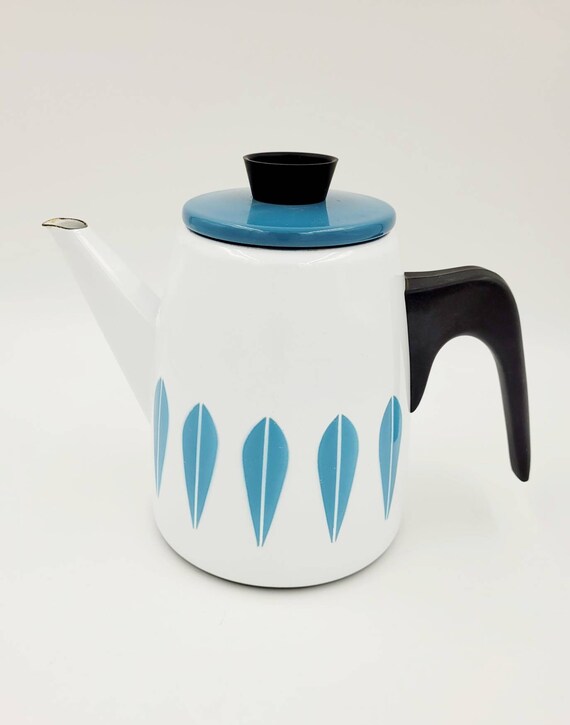 Vintage Mid Century Modern Cathrineholm Norway Enamelware Lotus