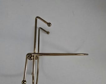 Vintage Chip Dip Bracket Gold Tone Collectible Kitchen Decor