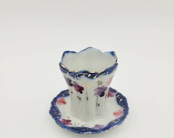 Vintage Royal Nippon Hand Painted Porcelain Toothpick Holder Dining Kitchen Decor Collectible