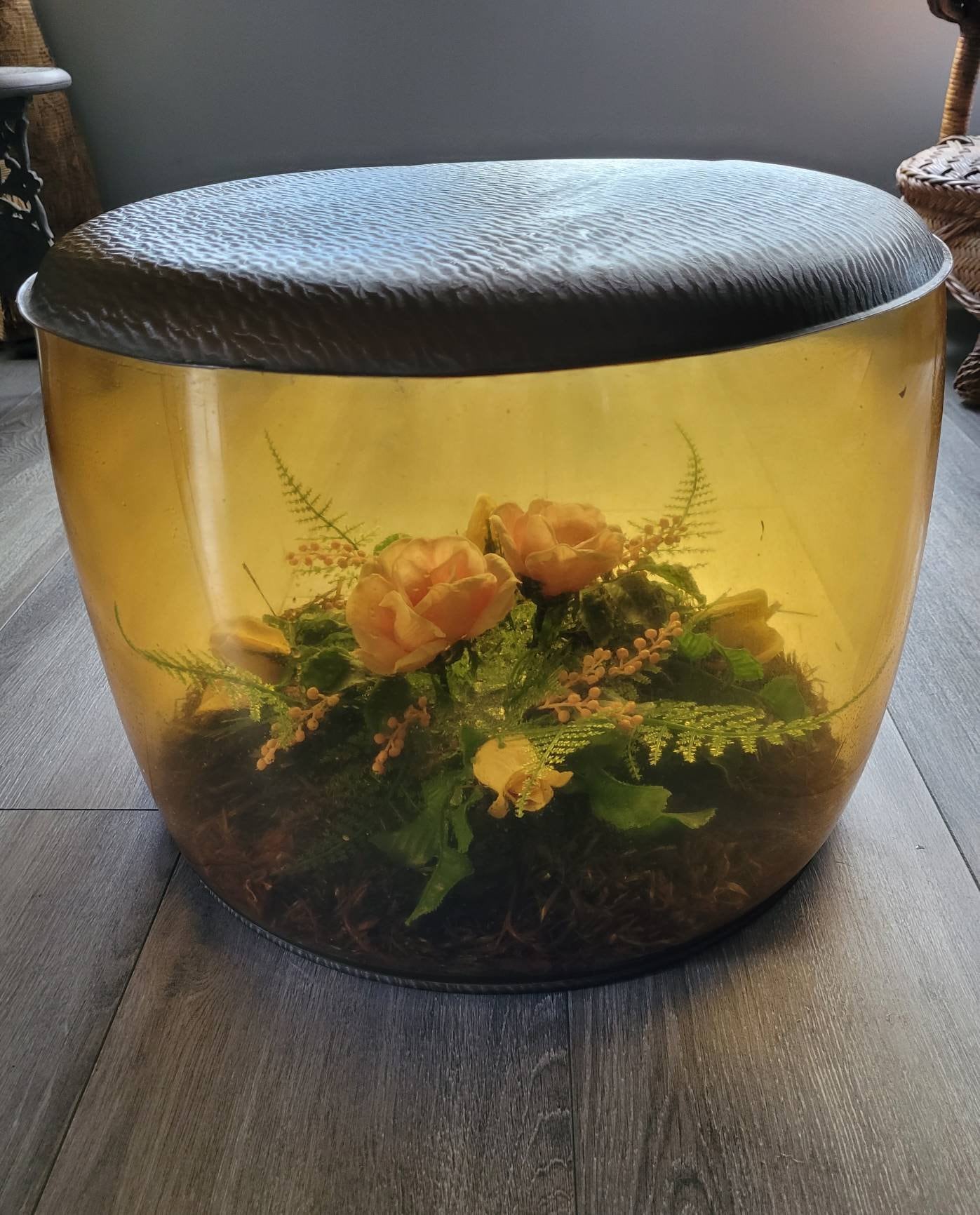 Terrarium footstool cheap