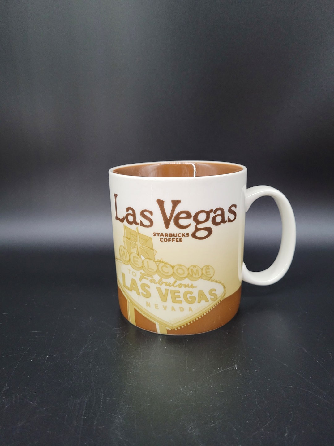Starbucks Las Vegas Coffee Tea Coco Latte Mug Cup Collectible Etsy