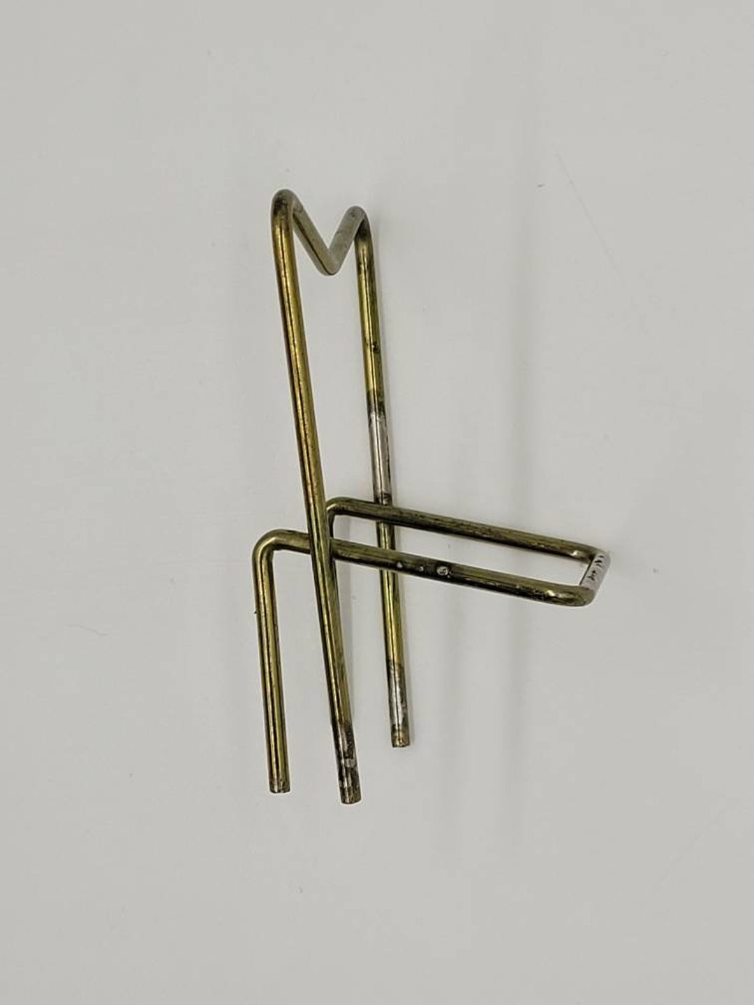 Vintage Chip and Dip Set Bracket in a Gold Tone Serving Etsy