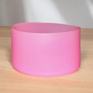 Winter Pink Jelly Silicone Boot for Tumbler Accessories - Fits 20-40oz Stanley & 12-24oz Water Bottles - 7.5cm Diameter