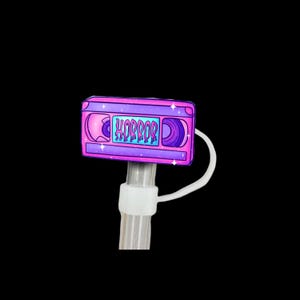 Topper per cannucce Horror Night - Esclusiva CupCoutureCo - Accessori per bicchieri - Adatto a Stanley da 20-40 once - 10 mm