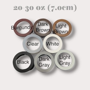 20oz Stanley/30oz Stanley/ 24oz Starbucks (7.0cm Silicone Bumper) brown
