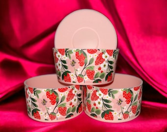 Blooms and Berries Silicone Boot (7.5cm base) accessories. Pink base with pink and white colored flowers