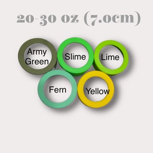 Greens 20oz Stanley/30oz Stanley/ 24oz Starbucks (7.0cm Silicone Bumper)