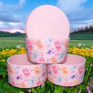 GirlyPops - 3D Silicone Stanley Tumbler Boot 20-40oz - Silicone Boot for Stanley  Tumbler - Summer themed sodas with flowers - Fits 7.5cm
