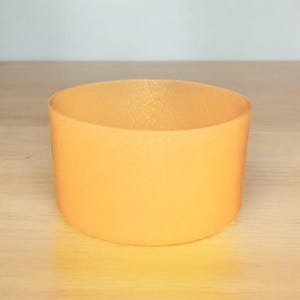 Apricot Sparkle Silicone Boot for Tumbler Accessories - Fits 20-40oz Stanley & 12-24oz Water Bottles - 7.5cm Diameter