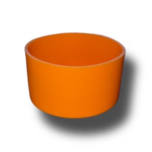 Orange Silicone Boot for Tumbler Accessories - Fits 20-40oz Stanley & 12-24oz Water Bottles - 7.5cm Diameter