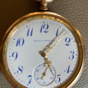 Pocket watch. Gold