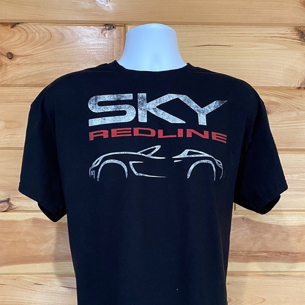 Saturn Sky Redline T-Shirt with grunge look