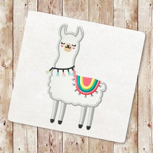 Llama Applique Embroidery Designs, Tassels Llama, Llama Alpaca, Lama Glama Applique Embroidery Designs, No drama Llama, Instant Download,147