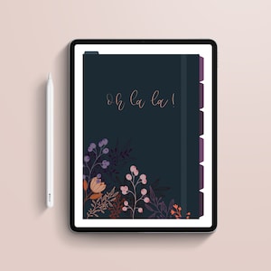 Digital notebook, Digital doted notebook, Digital exercise planner, notability notebook, digital diary, GoodNotes journal, subject digital