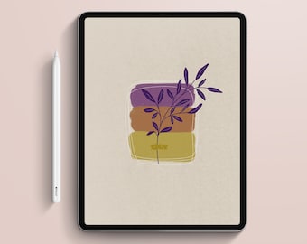 Portrait Digital Notebook for Notability, Digital Notebook for Onenote, Digital Notebook for Ipad, Digital Student Planner, Digital Paper