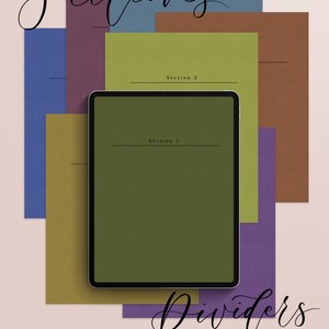 Digital Notebook Goodnotes, Digital Diary Journal, Digital Tabs ...
