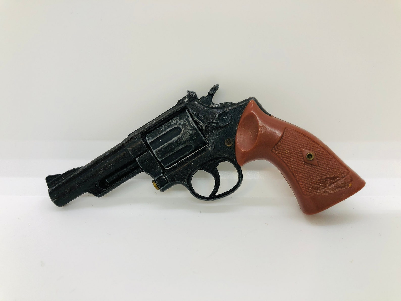 Vintage 1974 Marx Tiny Toy .357 Revolver Cap Gun Etsy