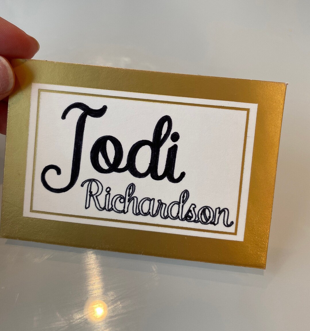 Custom made Name Tags Etsy