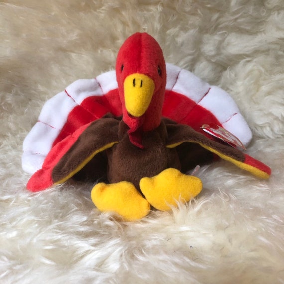 rare gobbles beanie baby