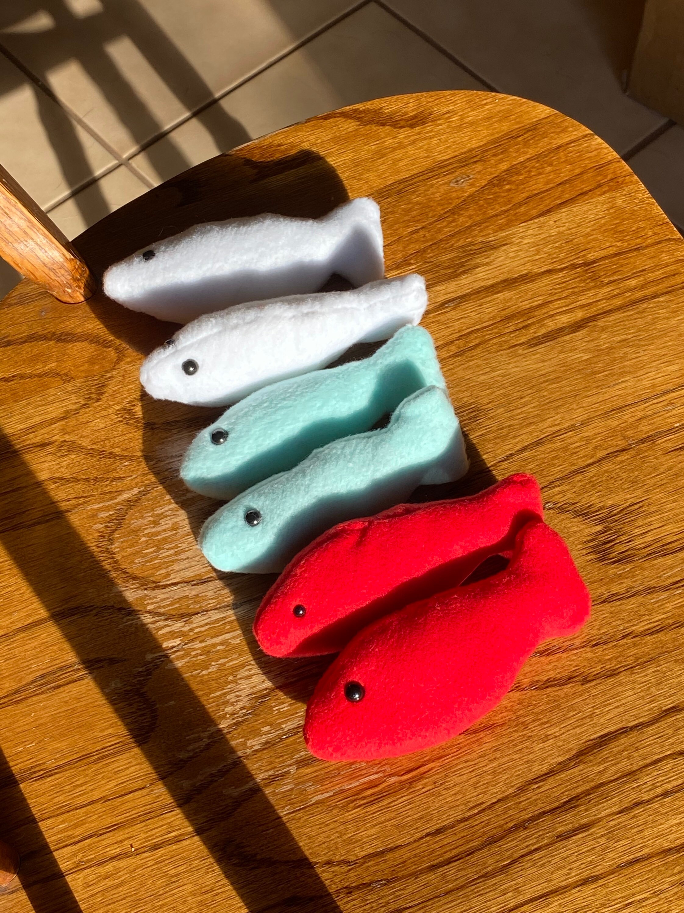 Plush Fish Cat Toy With Catnip Etsy