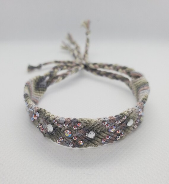 Ravelry: Bracelet with Swarovski Crystals pattern by Dorothy Wood Design